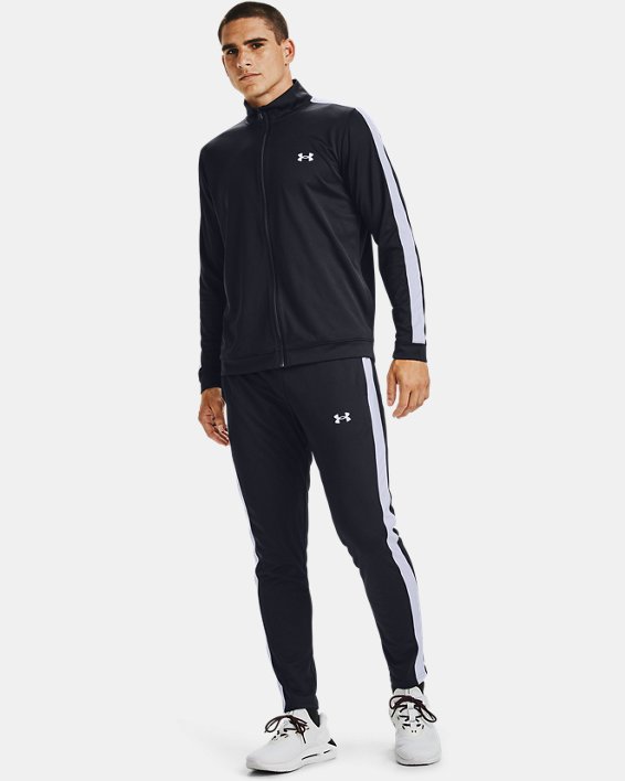 Men's UA Knit Track Suit, Black, pdpMainDesktop image number 3